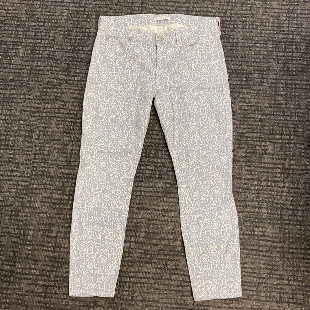 7 for All Mankind Printed Jeans